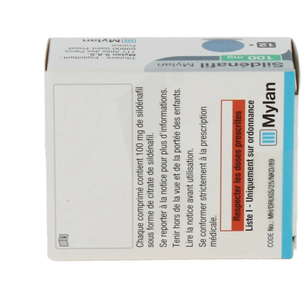 Sildenafil ordonnance en ligne