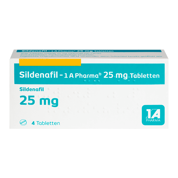 Sildenafil zentiva 25 mg