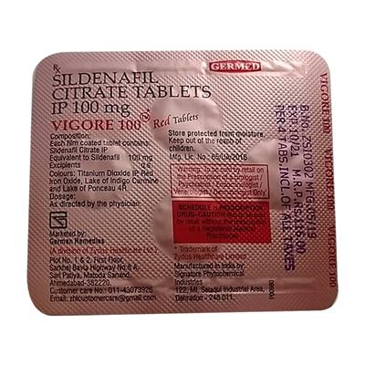 Sildenafil zydus 100 mg