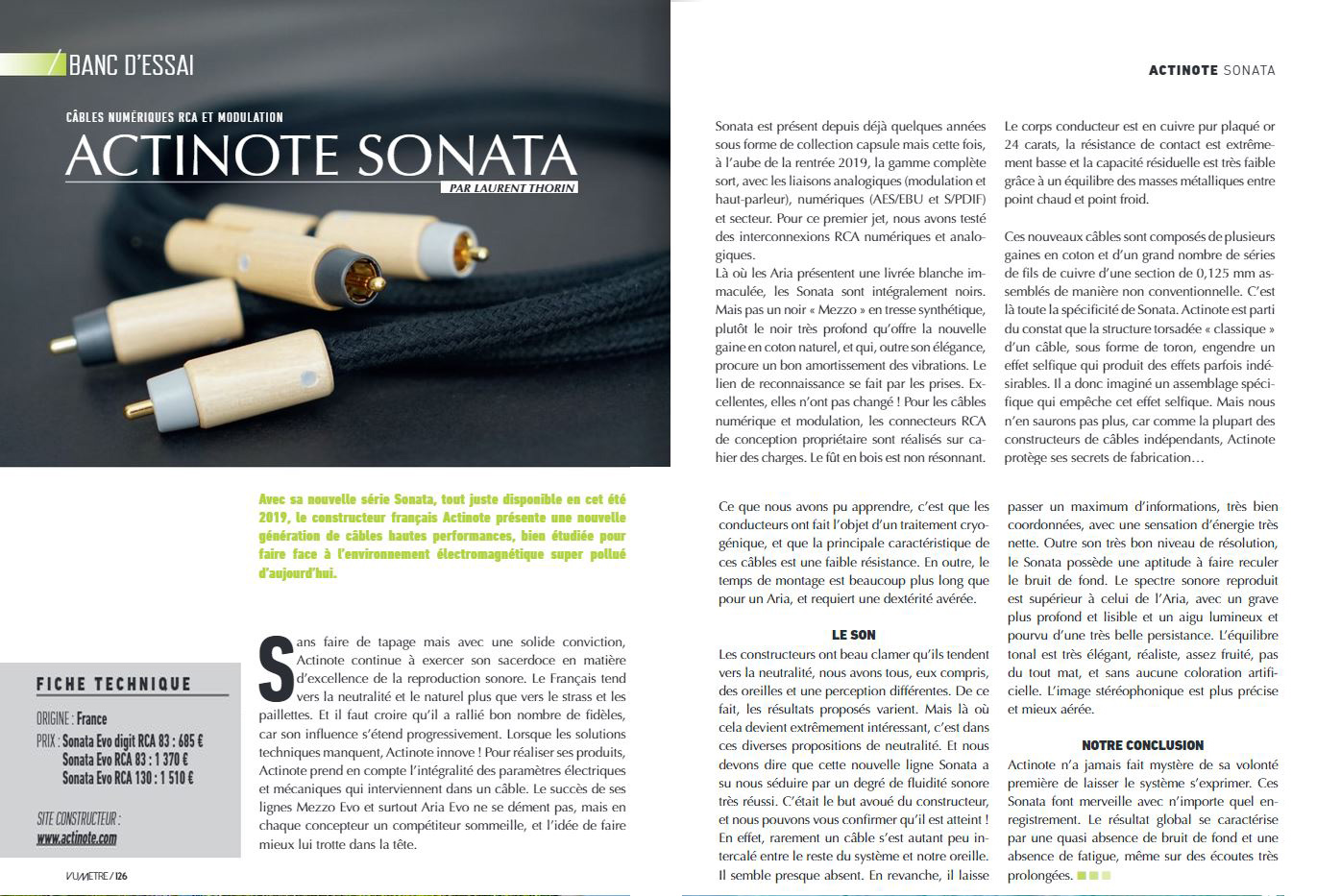 Sonata france acheter