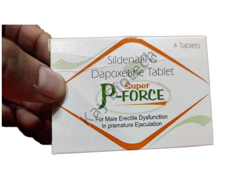 Super p force (sildenafil 100 dapoxetine 60)