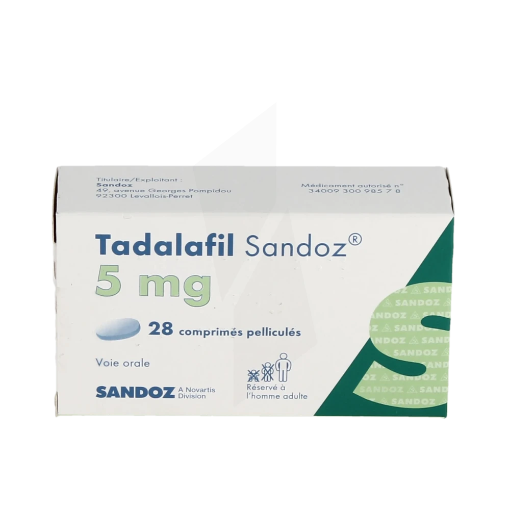 Tadalafil 5mg France