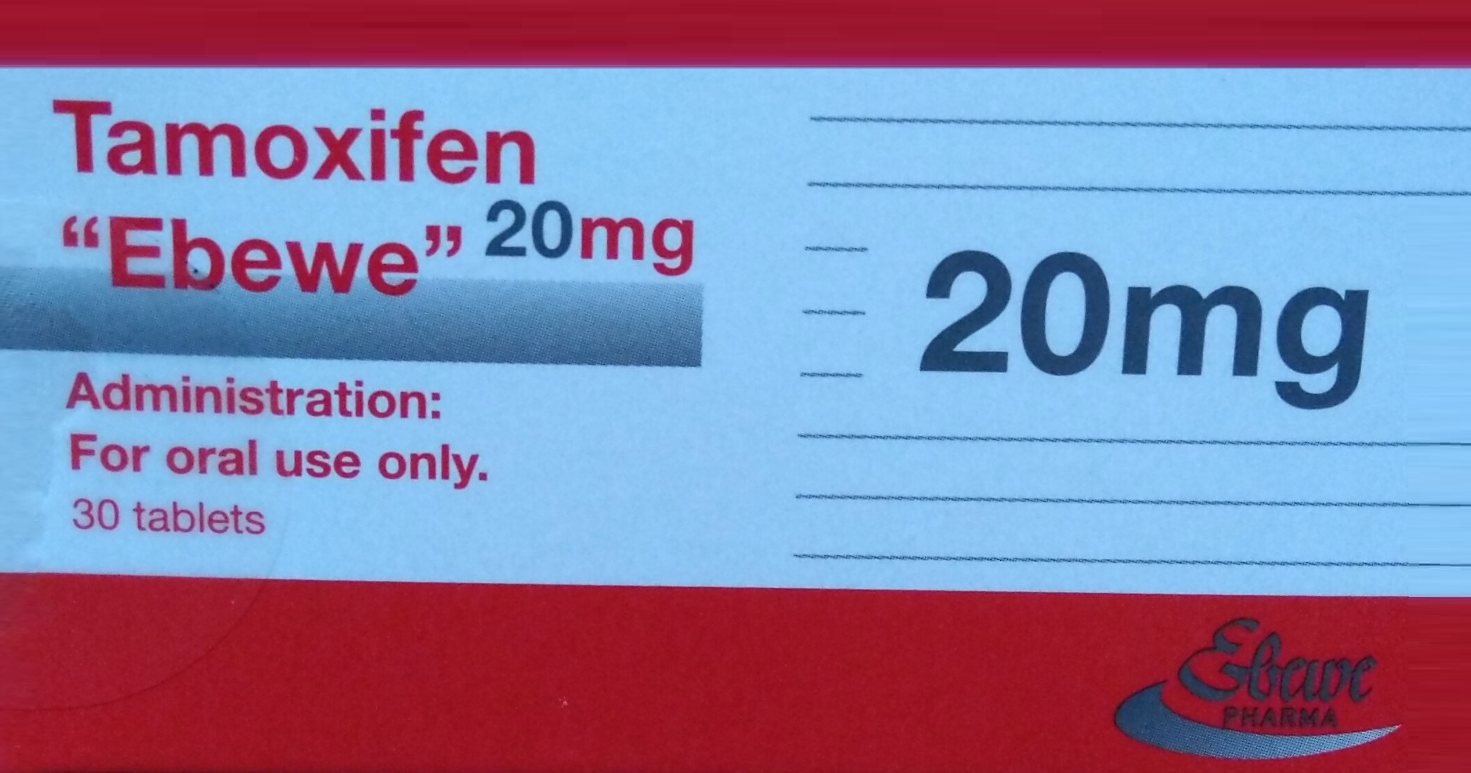 Tamoxifène Prix