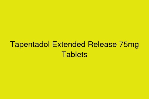 Tapentadol 75mg