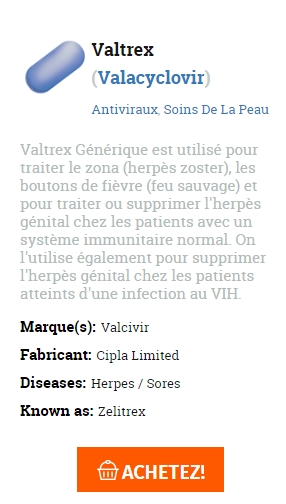 Valacyclovir moins cher