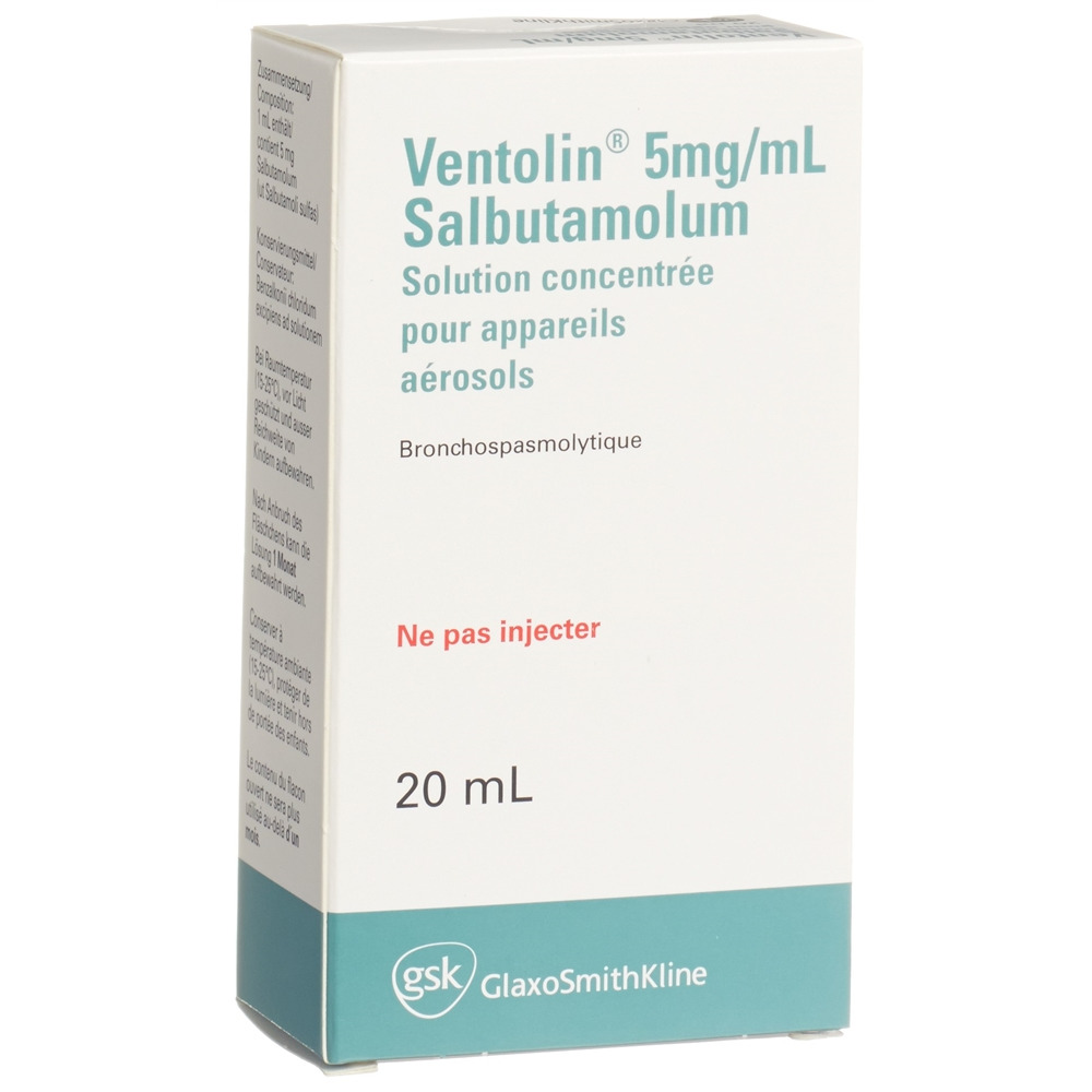 ventolin 5mg prix