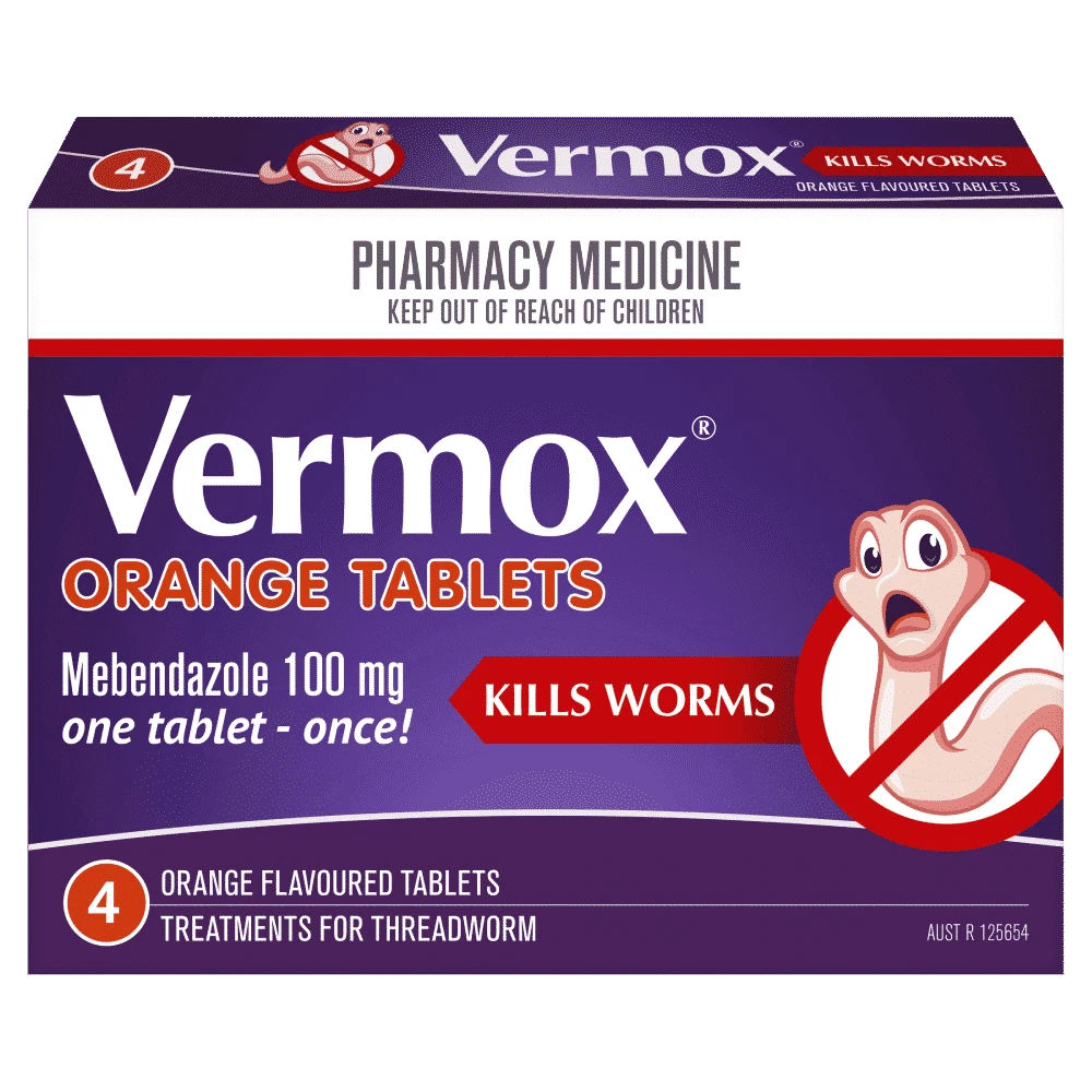 Vermox pilule