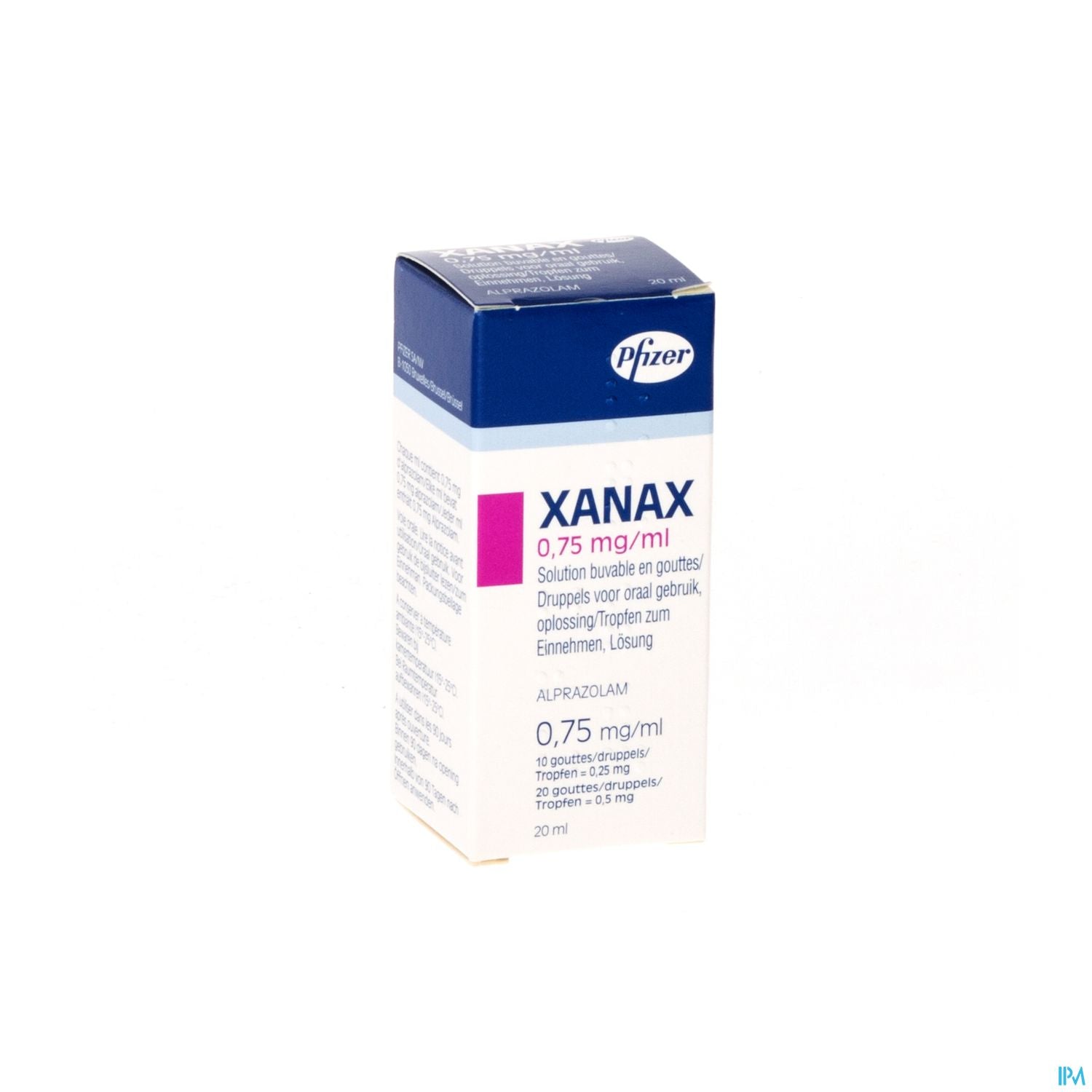 Xanax gouttes prix