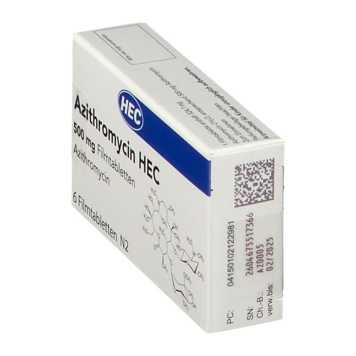 Z mycin azithromycin 500 mg