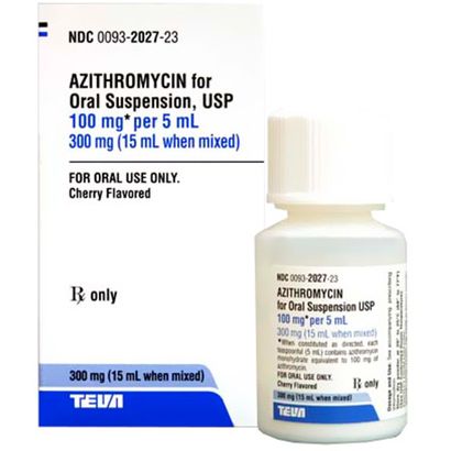 Zithromax 100 mg/5ml