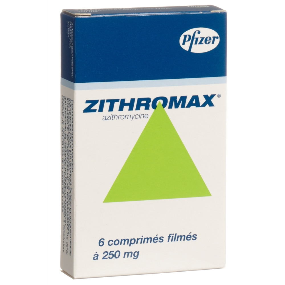 Zithromax 250 Mg Cpr 6