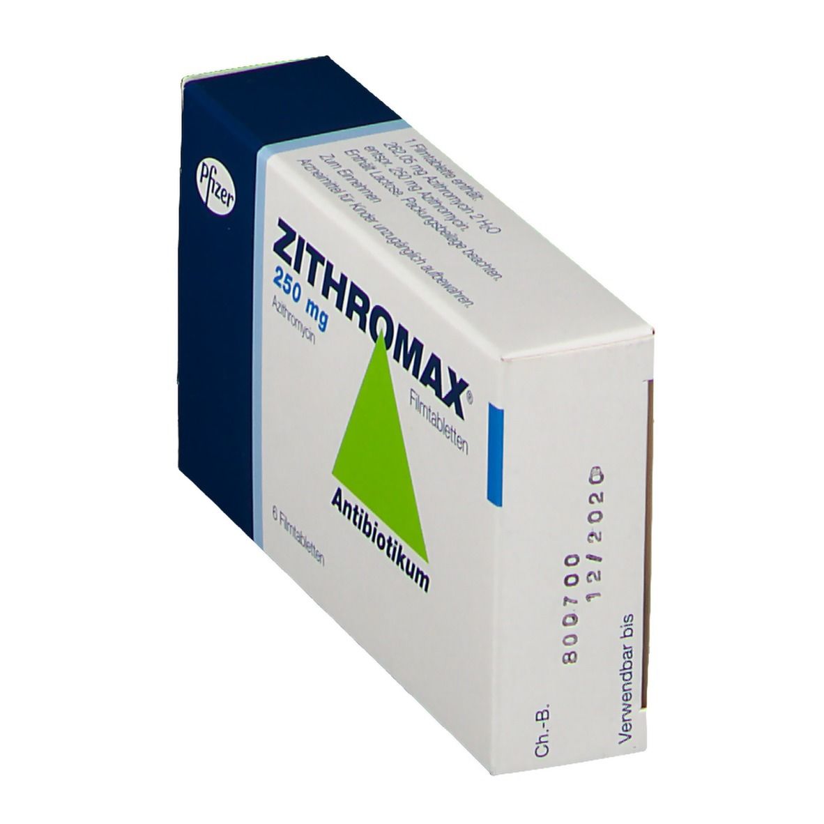 Zithromax 250mg cpr 6