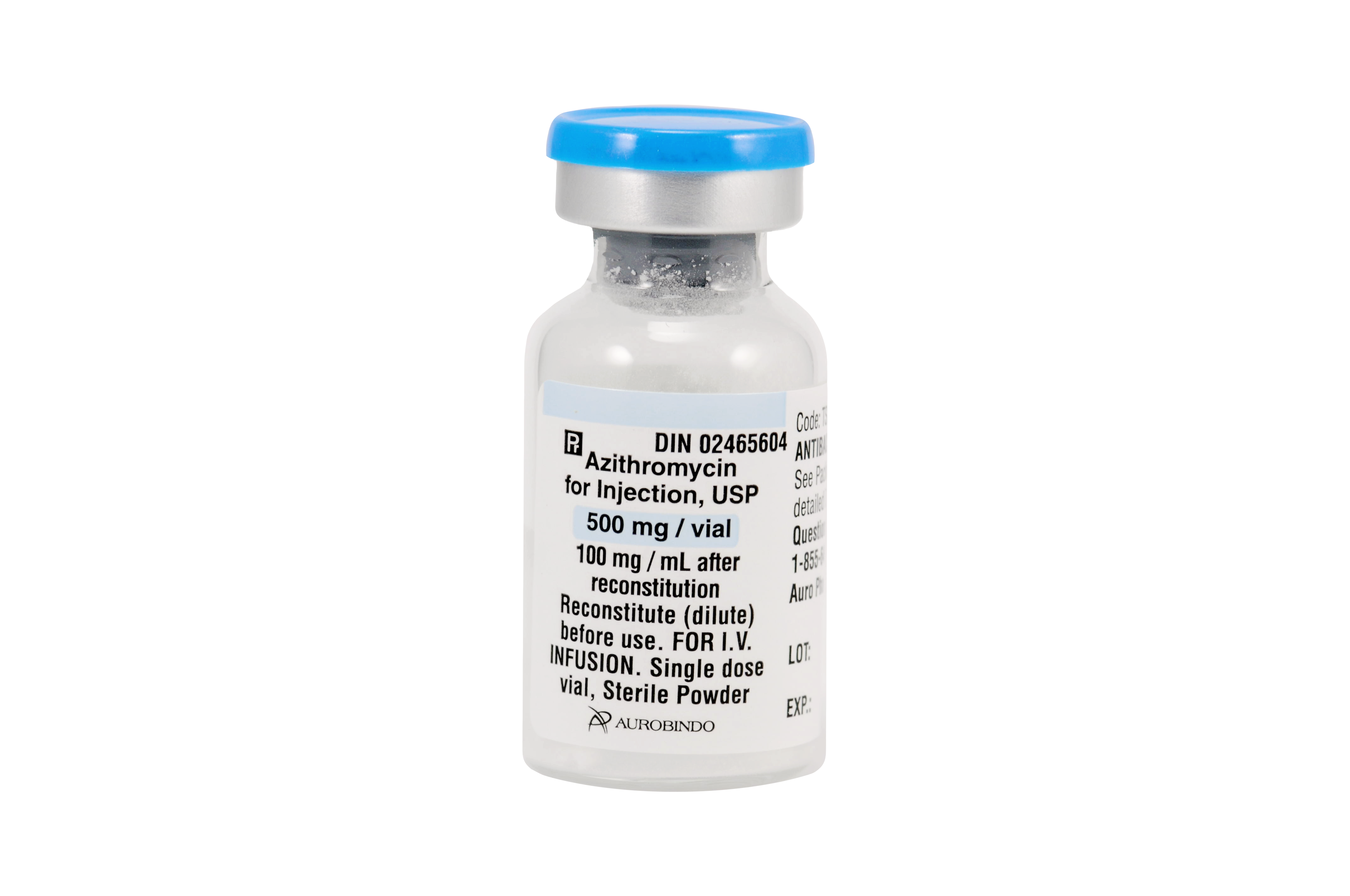 Zithromax 500 mg iv