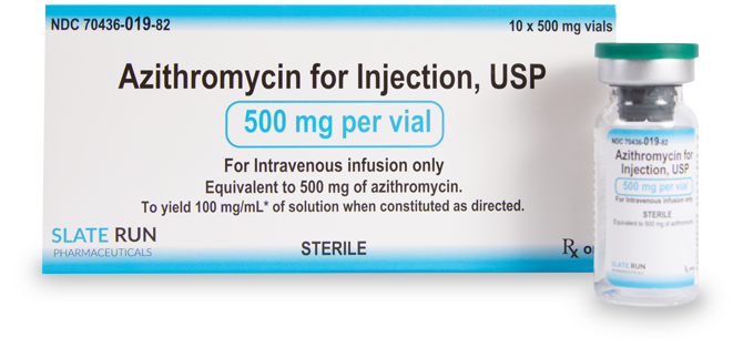 Zithromax 500 mg iv