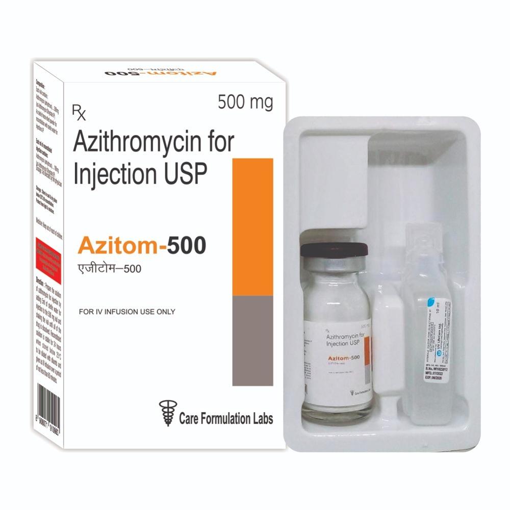 Zithromax 500 mg vial