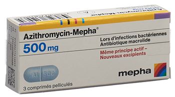 Zithromax Azithromycin 500 Mg