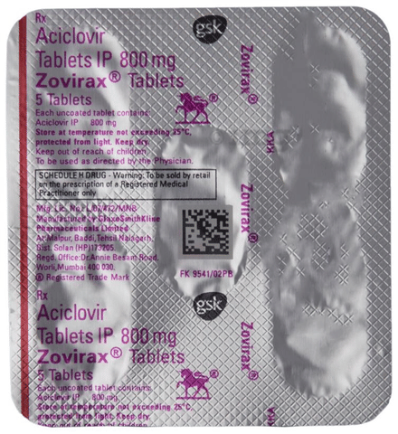Zovirax 800 prix