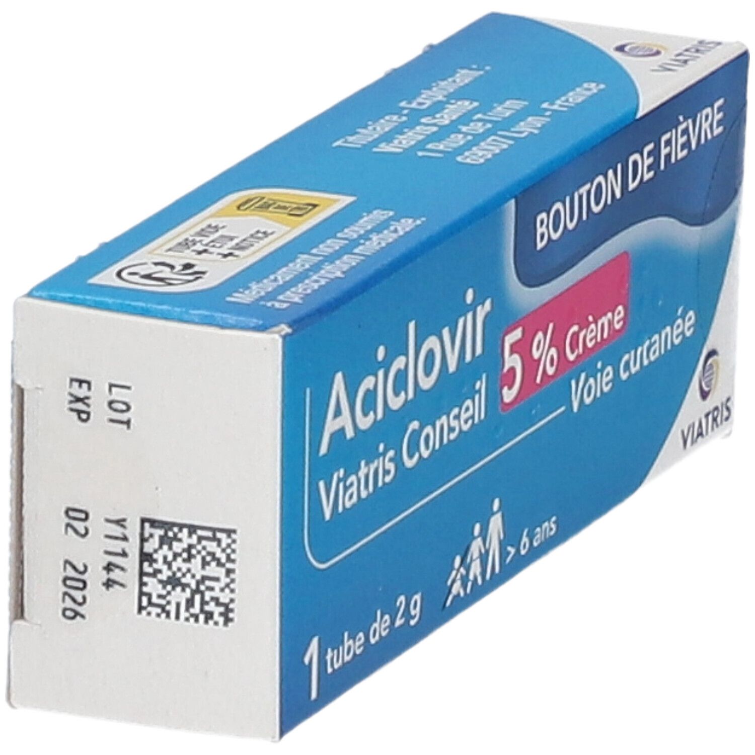 Zovirax crème sans ordonnance