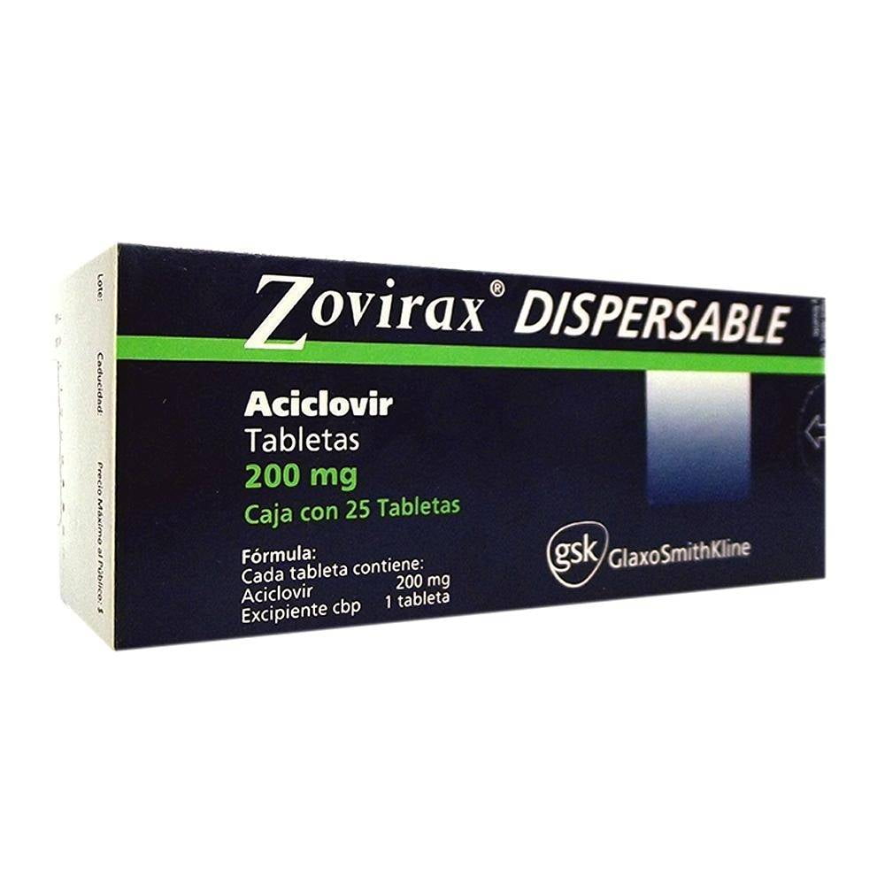 Zovirax De 200 Mg
