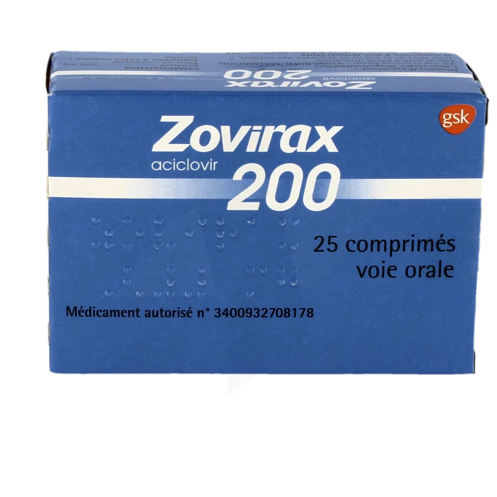 Zovirax sans ordonnance prix